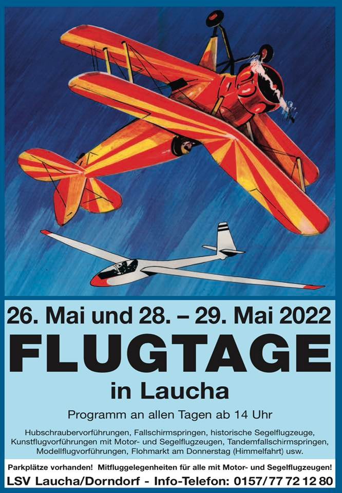 Flugtage Laucha 2022